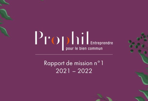 Notre premier rapport de mission Prophil est disponible
